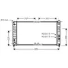 Radiateur, refroidissement du moteur 37002286 International Radiators 37002286