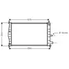 International Radiators Radiateur refroidissement moteur VAN WEZEL 18002218 - Réf. 18002218