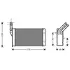 International Radiators Système de chauffage VAN WEZEL, par ex. pour Citroën, Peugeot