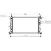 International Radiators Plus Radiateur refroidissement moteur VAN WEZEL 37002220 - Réf. 37002220