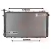Radiateur refroidissement moteur VAN WEZEL 13002150 - Réf. 13002150