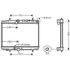 International Radiators Radiateur refroidissement moteur VAN WEZEL 40002217 - Réf. 40002217