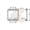 Radiateur, refroidissement du moteur 40002224 International Radiators 40002224