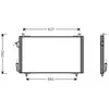 International Radiators VAN WEZEL Condenseur, climatisation pour PEUGEOT: 406 (Ref: 40005192)