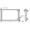International Radiators Radiateur refroidissement moteur VAN WEZEL 40002196 - Réf. 40002196