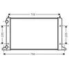 International Radiators Radiateur refroidissement moteur VAN WEZEL 58002133 - Réf. 58002133