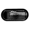 Van Wezel Répétiteur Ovale Noir Pour Volkswagen Sharan D'avant 2000