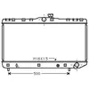 International Radiators Radiateur refroidissement moteur VAN WEZEL 53002181 - Réf. 53002181