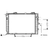 International Radiators Radiateur refroidissement moteur VAN WEZEL 30002229 - Réf. 30002229