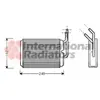 Radiateur de chauffage VAN WEZEL 43006220 - Réf. 43006220