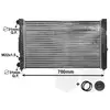 Radiateur refroidissement moteur VAN WEZEL 03002123 - Réf. 03002123