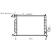 Radiateur, refroidissement du moteur 37002218 International Radiators 37002218