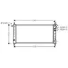 International Radiators Radiateur, refroidissement du moteur VAN WEZEL, par ex. pour Opel