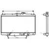 International Radiators VAN WEZEL Radiateur moteur pour HONDA: Accord, Prelude (Ref: 25002071)