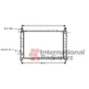 International Radiators Radiateur refroidissement moteur VAN WEZEL 01002055 - Réf. 01002055