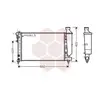 International Radiators Plus Radiateur refroidissement moteur VAN WEZEL 09002116 - Réf. 09002116