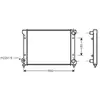 International Radiators Radiateur refroidissement moteur VAN WEZEL 49002033 - Réf. 49002033