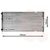 International Radiators Radiateur refroidissement moteur VAN WEZEL 58002156 - Réf. 58002156