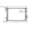 International Radiators VAN WEZEL Radiateur moteur pour BMW: Série 5, Série 7 (Ref: 06002202)