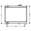International Radiators Radiateur refroidissement moteur VAN WEZEL 52002046 - Réf. 52002046