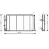 International Radiators Radiateur refroidissement moteur VAN WEZEL 43002263 - Réf. 43002263