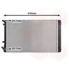 Radiateur, refroidissement du moteur 82012722 International Radiators 82012722