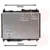 International Radiators Radiateur refroidissement moteur VAN WEZEL 18012722 - Réf. 18012722