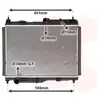 International Radiators VAN WEZEL Radiateur moteur pour FORD: Fiesta, Ecosport (Ref: 18012723)