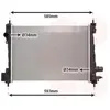 International Radiators Radiateur refroidissement moteur VAN WEZEL 37012721 - Réf. 37012721