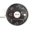 Déflecteur de disque de frein VAN WEZEL 5870374 - Réf. 5870374