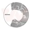 Déflecteur de disque de frein VAN WEZEL 5920372 - Réf. 5920372