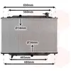 International Radiators Radiateur refroidissement moteur VAN WEZEL 27012704 - Réf. 27012704