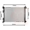 International Radiators VAN WEZEL Radiateur moteur pour KIA: Rio, Stonic (Ref: 82012739)