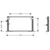Condenseur, climatisation 53005265 International Radiators 53005265