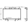 International Radiators Radiateur refroidissement moteur VAN WEZEL 53002255 - Réf. 53002255