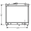 Radiateur, refroidissement du moteur VAN WEZEL, par ex. pour Suzuki