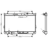 International Radiators Radiateur refroidissement moteur VAN WEZEL 82002078 - Réf. 82002078