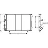 Radiateur, refroidissement du moteur 43002274 International Radiators 43002274