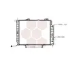 International Radiators VAN WEZEL Radiateur moteur pour MERCEDES-BENZ: Classe E (Ref: 30002283)