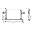 International Radiators Radiateur refroidissement moteur VAN WEZEL 37002306 - Réf. 37002306