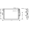 International Radiators Plus Radiateur refroidissement moteur VAN WEZEL 28002043 - Réf. 28002043