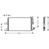 International Radiators VAN WEZEL Condenseur, climatisation pour FIAT: Punto (Ref: 17005205)