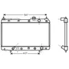 International Radiators Radiateur refroidissement moteur VAN WEZEL 25002104 - Réf. 25002104