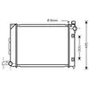 International Radiators VAN WEZEL Radiateur moteur pour LAND ROVER: Freelander (Ref: 02002164)
