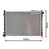 International Radiators Radiateur refroidissement moteur VAN WEZEL 02002163 - Réf. 02002163