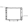 International Radiators VAN WEZEL Radiateur moteur pour MERCEDES-BENZ: Classe E (Ref: 30002178)