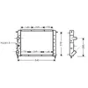 VAN WEZEL Radiateur moteur pour RENAULT: Clio, Thalia (Ref: 43002258)