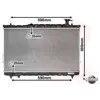 International Radiators Plus Radiateur refroidissement moteur VAN WEZEL 82002109 - Réf. 82002109