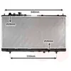 International Radiators Radiateur refroidissement moteur VAN WEZEL 27002151 - Réf. 27002151
