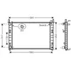 International Radiators Radiateur refroidissement moteur VAN WEZEL 18002326 - Réf. 18002326